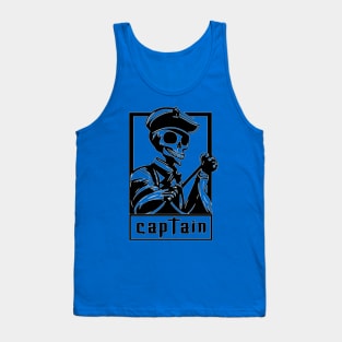 Skeleton pirate captain Tank Top